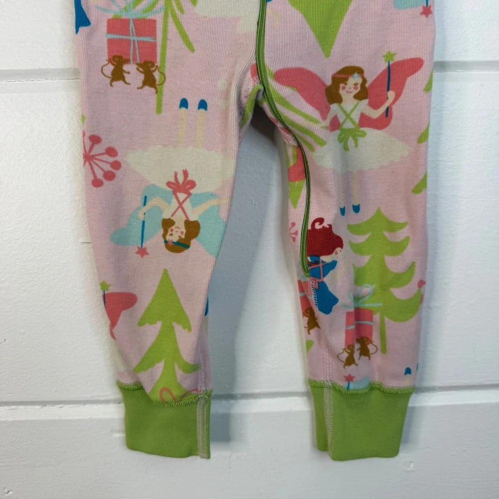 Hanna Andersson‎ 18-24M Princess Forest Fairy Footless Pajamas Organic Cotton